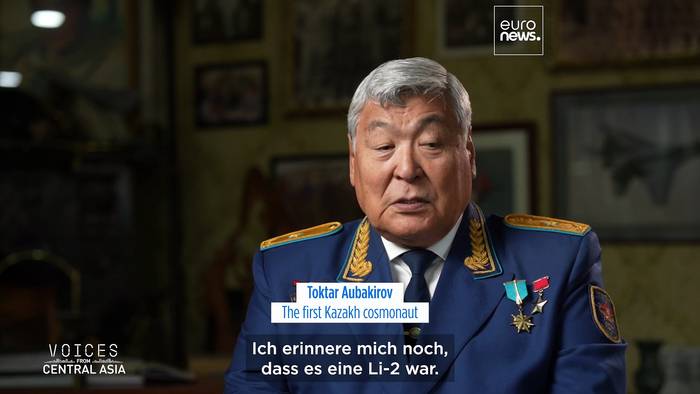 News video: Treffen Sie Toktar Aubakirow, Kasachstans ersten Kosmonauten und Nationalhelden