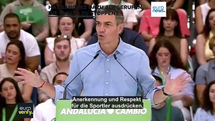 Video: Hat Sánchez pro-palästinensische Proteste bei der Vuelta angestiftet?
