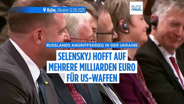 News video: Munition für Patriot und HIMARS: Ukraine erwartet 2,9 Mrd. € für US-Waffen