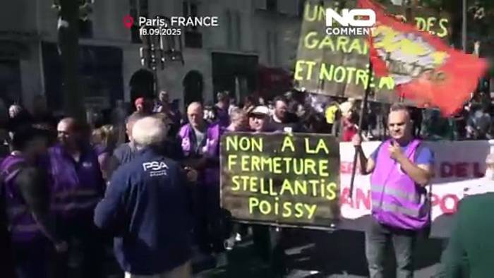 Video: Proteste in Nantes gegen Macrons Kürzungen im öffentlichen Dienst