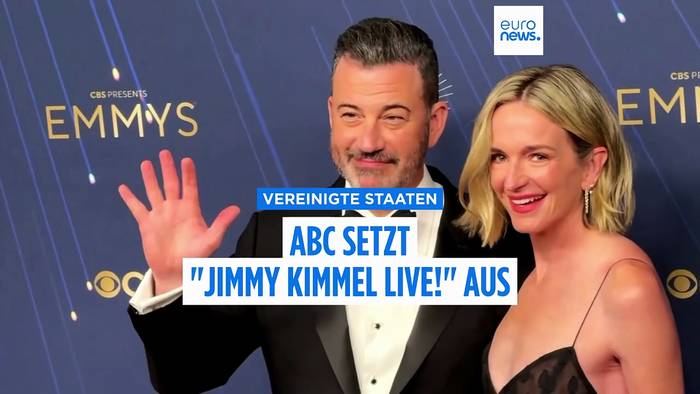 News video: Jimmy Kimmels Late-Night-Show wegen Charlie-Kirk-Äußerungen ausgesetzt