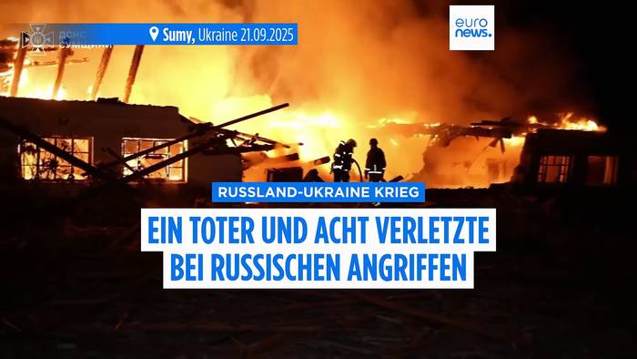 News video: Moskau beschießt Ukraine mit 54 iranischen Drohnen - Waffen haben weitere ausländische Bauteile
