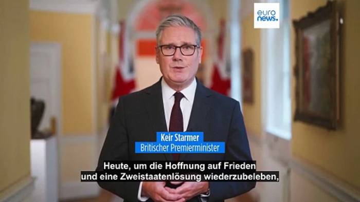 News video: Großbritannien, Kanada, Australien erkennen palästinensischen Staat an