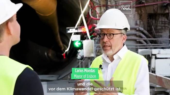 News video: Durchlässige Böden und riesige Tunnels: Lissabon wird zur „Schwammstadt“