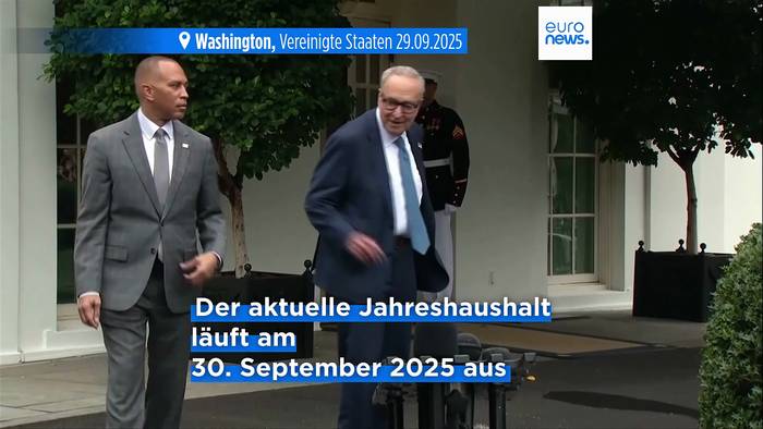 News video: Shutdown-Countdown: was passiert, wenn die US-Regierung stillsteht?