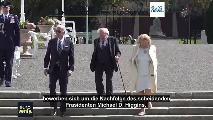 News video: Hat die irische Regierung Kandidaten für das Präsidentenamt blockiert?