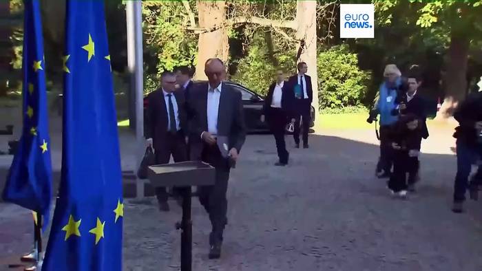 News video: EU-Spitzen begrüßen Trumps Gaza-Plan und fordern Hamas auf, ihn zu akzeptieren