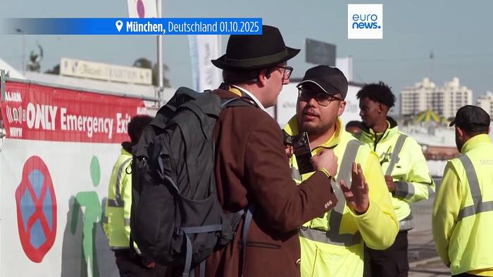 News video: Nach Ausnahmezustand: Münchner Oktoberfest öffnet wieder
