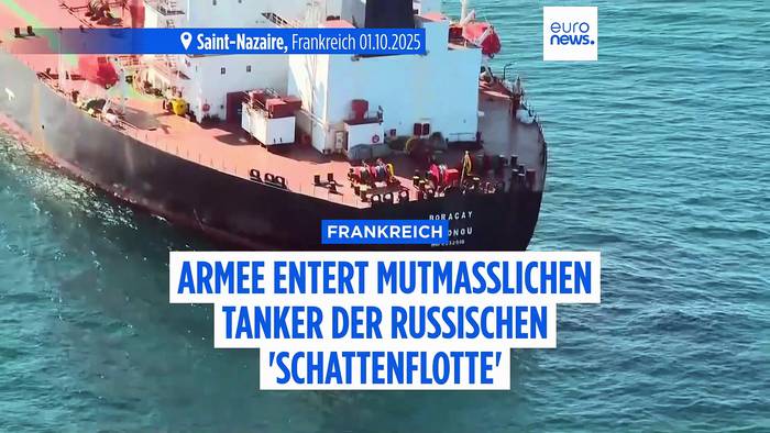 News video: Russlands Schattenflotte? Frankreichs Armee entert Tanker vor der Atlantikküste