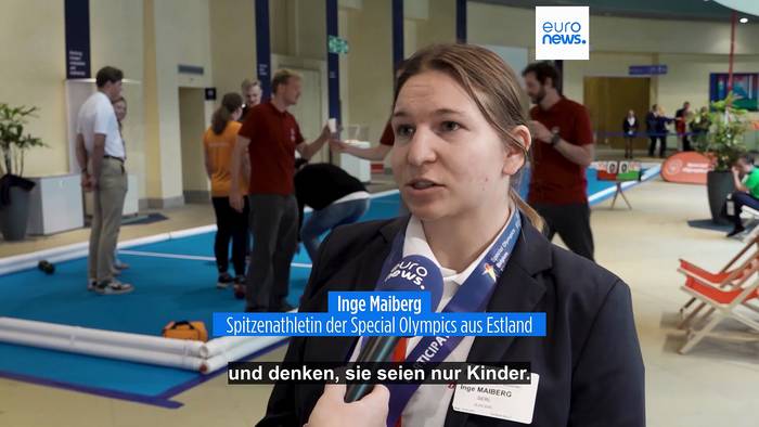 News video: Special Olympics: Tischtennis spielen in der Europäischen Kommission