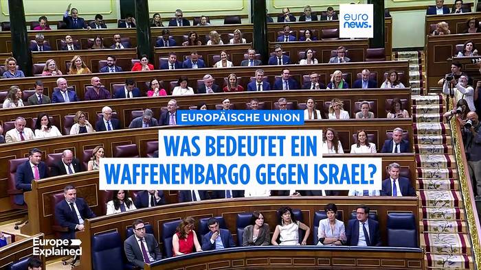 News video: Was ein Waffenembargo und Boykott gegen Israel für die EU bedeuten