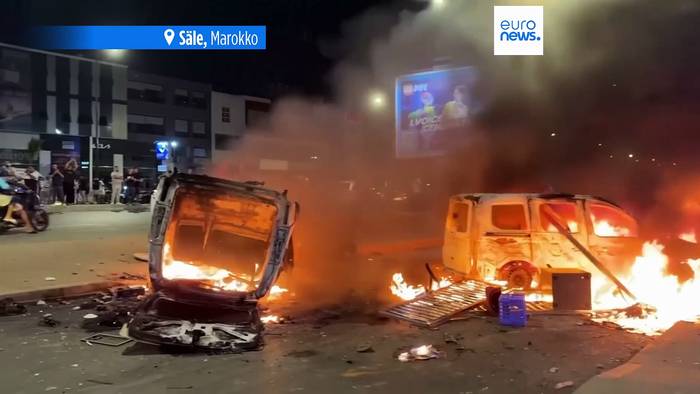 News video: Gen-Z-Proteste in Marokko: Junge Leute beklagen Milliarden für Fußball-WM 2030