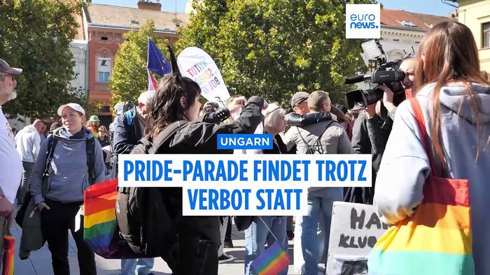 News video: Ungarns verbotene Pride: EU-Abgeordnete sprechen von 