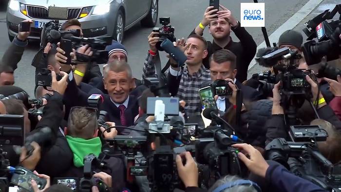 News video: Parlamentswahl in Tschechien: ANO von Andrej Babiš gewinnt