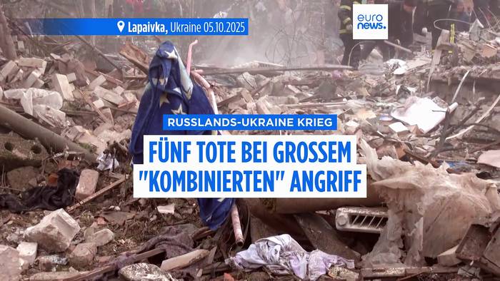 News video: Fünf Tote bei 