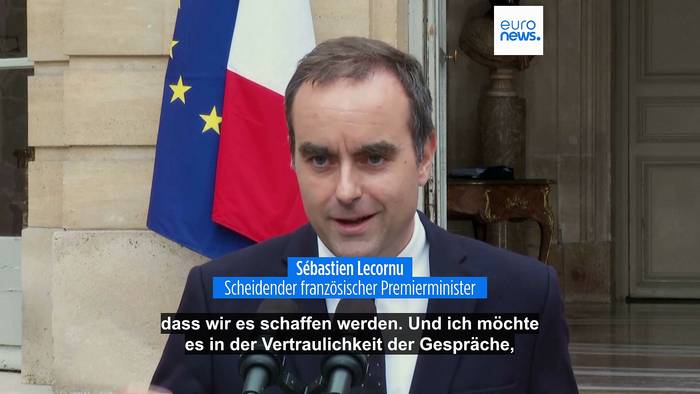 News video: Frankreich im Chaos: Premier Sébastien Lecornu tritt zurück