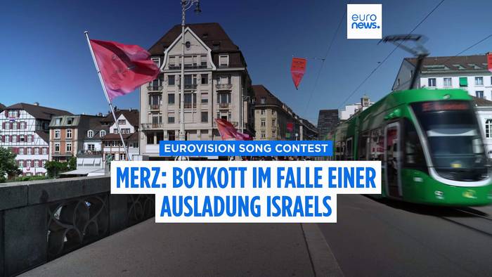 News video: Merz droht mit ESC-Boykott, sollte Israel ausgeschlossen werden