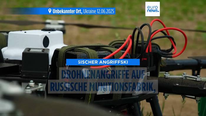 News video: Drohnenoffensive: Ukraine trifft russische Munitionslager und Öldepots