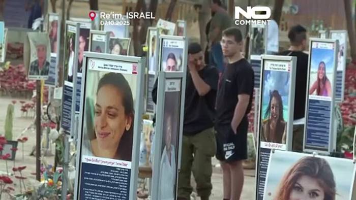 Video: Gedenkveranstaltungen in Israel zum zweiten Jahrestag des Hamas-Angriffs
