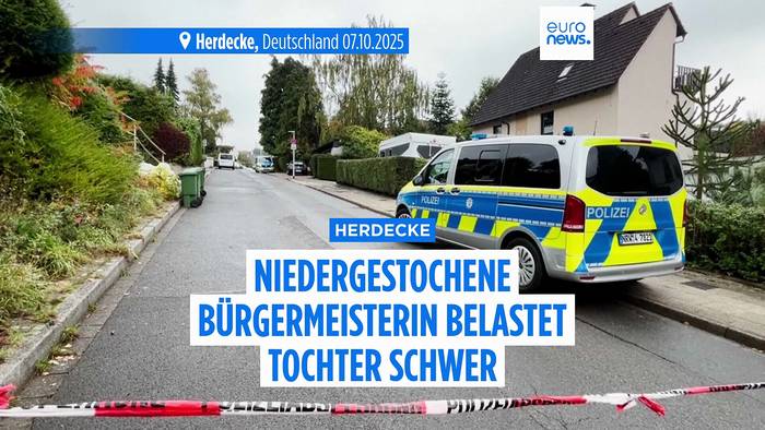 News video: Herdecke: Niedergestochene Bürgermeisterin belastet Tochter schwer