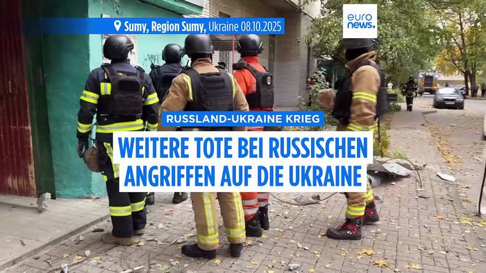 News video: Mindestens fünf Tote binnen 24 Stunden bei russischen Angriffen auf die Ukraine