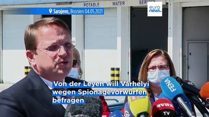 Video: Spionageuntersuchung: Brüssel erhöht Druck auf ungarischen EU-Kommissar Várhelyi