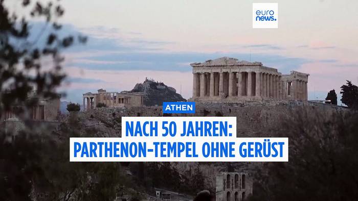 News video: Nach 50 Jahren: Parthenon-Tempel ohne Gerüst