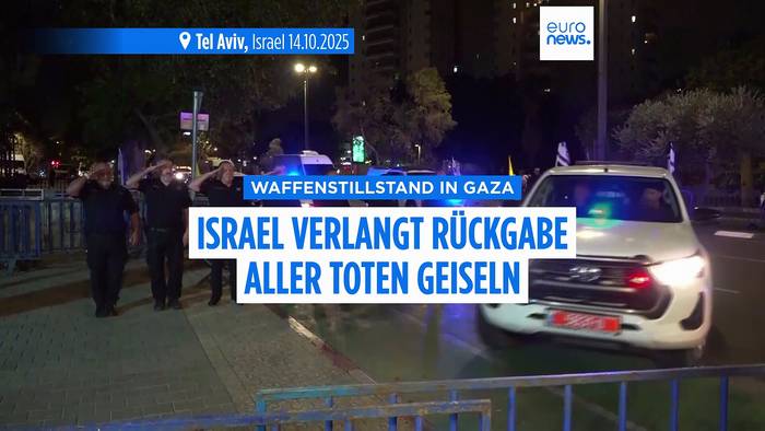 News video: Friedensabkommen in der Krise? Neue Tote im Gazastreifen - Hamas übergibt 4 tote Geiseln an Israel
