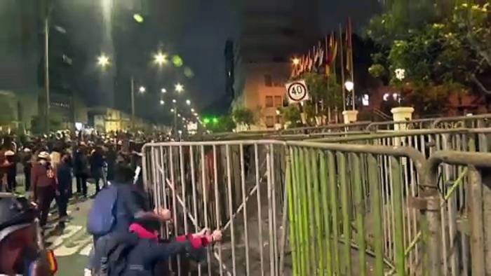 News video: Proteste in Peru: Demonstranten fordern Rücktritt des Präsidenten