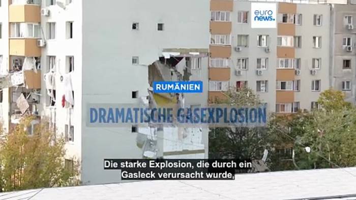 News video: Mindestens drei Tote und viele Verletzte bei Explosion in Wohnblock in Rumänien