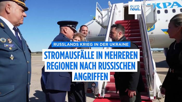 News video: Massive Stromausfälle in 8 Regionen der Ukraine nach Russlands Angriffen