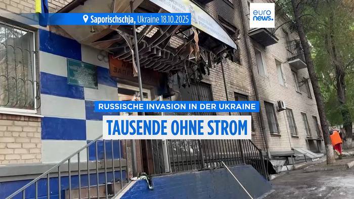 News video: Flut russischer Drohnen: Tausende ohne Strom in der Ukraine
