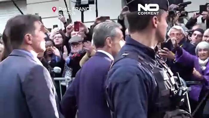 News video: Nicolas Sarkozy tritt Haftstrafe wegen Wahlkampfbetrugs an