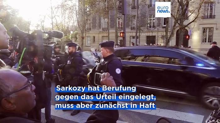 News video: Im VIP-Knast in Paris: Ex-Präsident Sarkozy im Gefängnis - 5 Jahre bleibt er sicher nicht