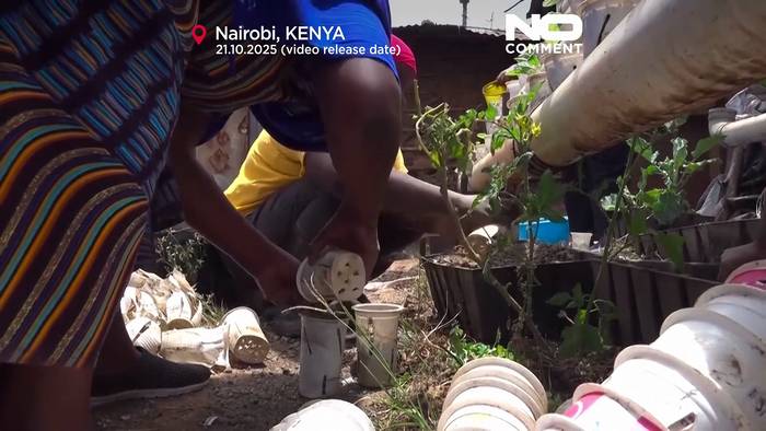 News video: nubische Frauen in Kenia beleben Tradition durch städtische Landwirtschaft