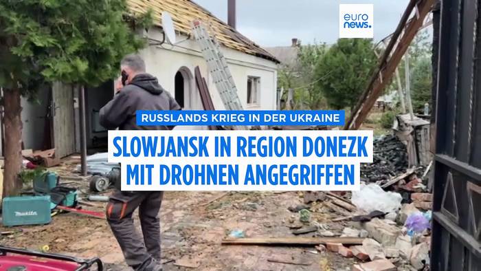 News video: Kämpfe in Slowjansk in der Ukraine: Fordert Trump für Putin die gesamte Region Donezk?