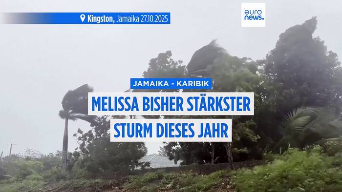 News video: Hurrikan Melissa rast auf Jamaika zu: 