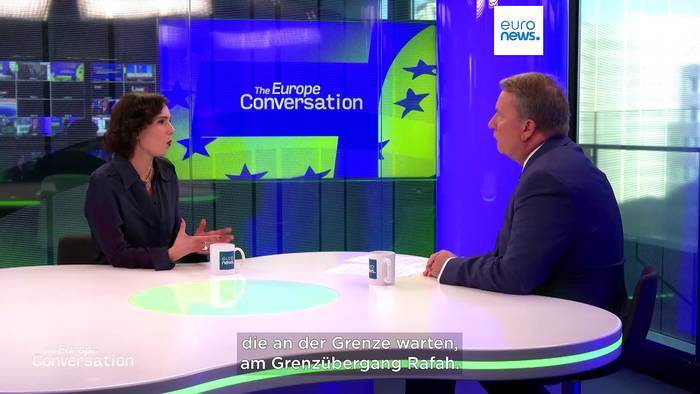 News video: EU-Kommissarin Lahbib: „Hamas ist für uns kein Gesprächspartner“