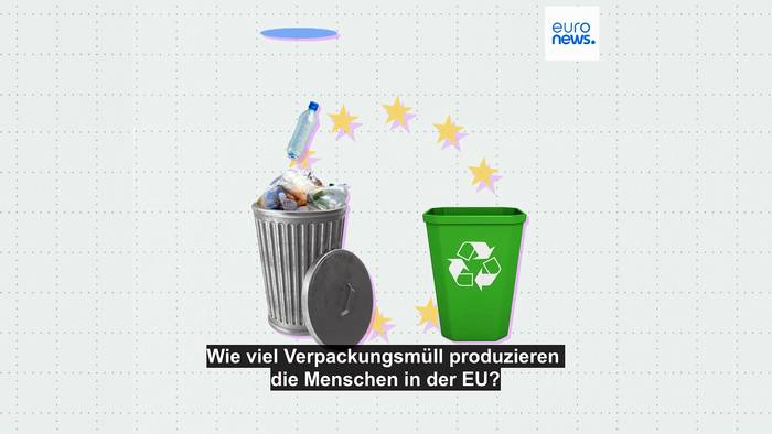 News video: 200 Kilo pro Kopf: Deutschland EU-Spitzenreiter beim Verpackungsmüll