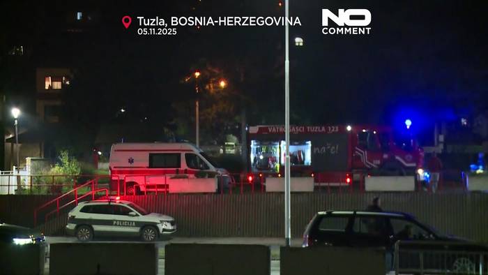 News video: Brand in Altenheim in Bosnien tötet elf, verletzt Dutzende in Tuzla