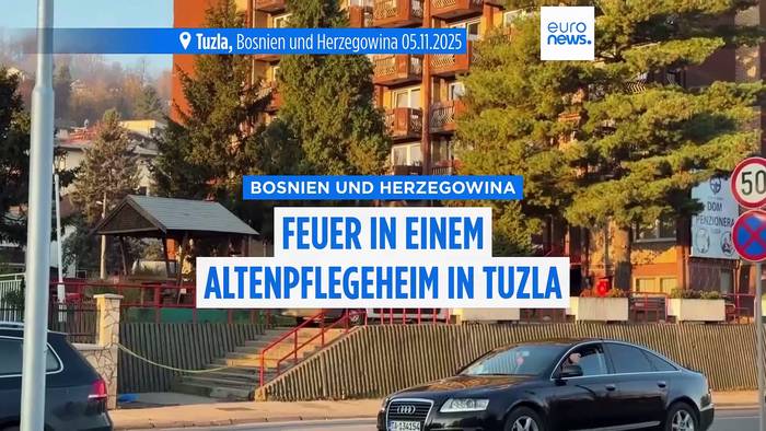 News video: Brand in einem Altenpflegeheim in Bosnien: Mindestens 11 Menschen sterben