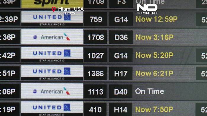 News video: US-Shutdown bringt massive Flugverspätungen und Flugausfälle
