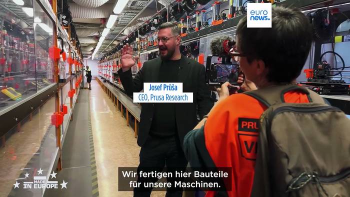 Video: Josef Průša: Der tschechische Visionär druckt Europas Zukunft in 3D