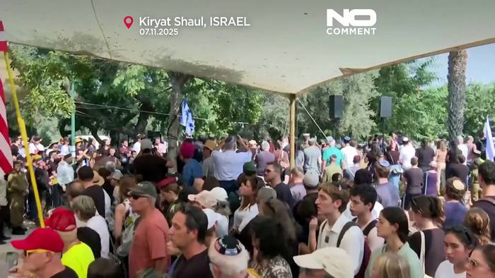 News video: Nach Rückführung seines Leichnams aus Gaza: Hunderte trauern in Israel um Hauptmann Omer Neutra