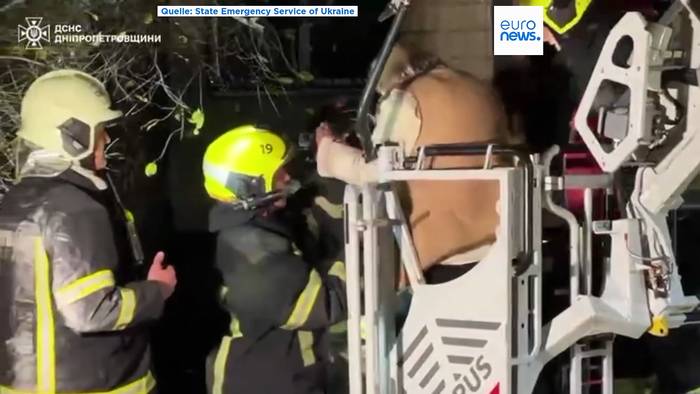 News video: Russland fliegt massiven Luftangriff auf Ukraine - Mehr als 450 Drohnen und 45 Raketen