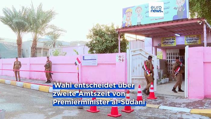 News video: Vorwahlen im Irak: Sicherheitskräfte und Vertriebene stimmen vor Parlamentswahl ab