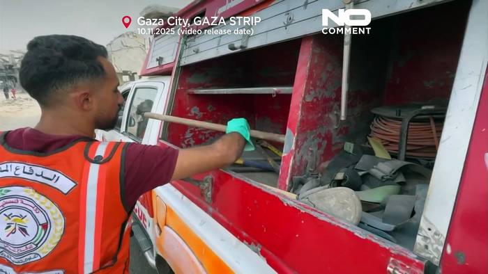 Video: Gazastreifen ringt um Bergung von 10.000 Toten aus den Trümmern