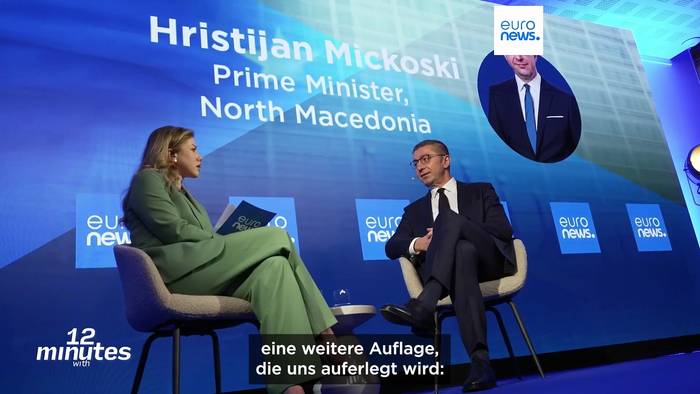 News video: Premierminister Mickoski: Nordmazedonien auf dem Weg zur EU-Mitgliedschaft „schikaniert“
