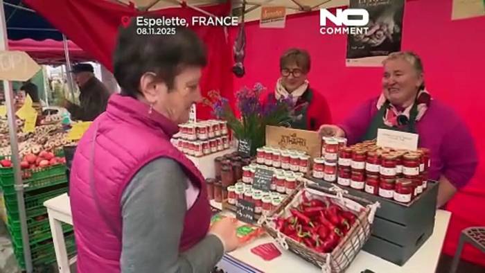 News video: Piment d'Espelette-Festival: Essen, Musik und Tausende Besucher