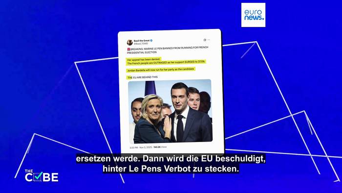 News video: Faktencheck: Wurde Le Pens Einspruch gegen ihre Verurteilung abgelehnt?